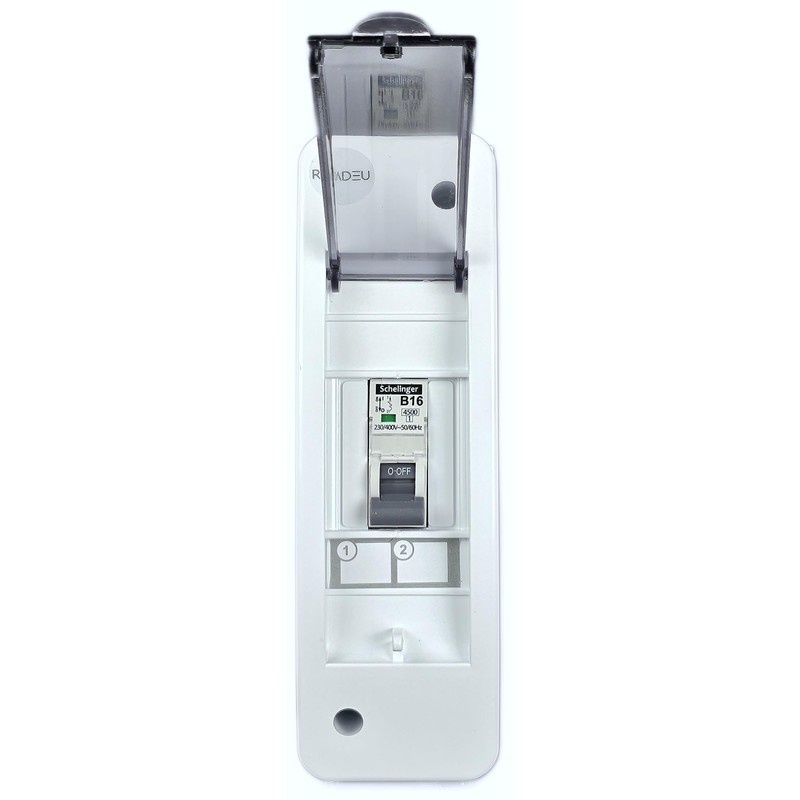 RoadEu - Circuit Breaker, Power Distributor B16A 1P 230V -