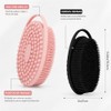 Janety Cepillo Baño Silicona Piezas Diseño Doble Cara Herramienta Limpieza