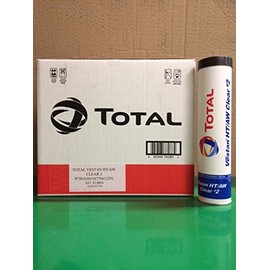 Total Specialties Vestan HTAW Clear #2 (10 Cartridge Carton) - Food Grade, Anti-Wear Grease for Bearings in Food Processing Machinery