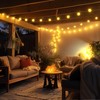 FANSANMY Outdoor Fairy Lights, 15 m Dimmable Fairy Lights Outdoor