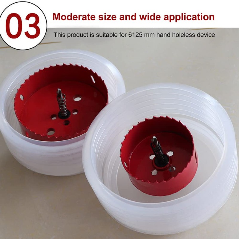 Hole Saw Dust Bowl, Drill Dust Cover Drywall Dust Collector
