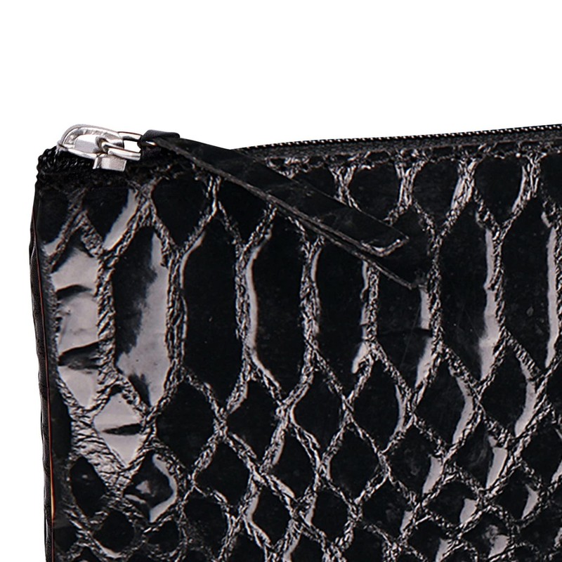 Clairefontaine 410181C Flat Lambskin Pencil Case with Python Pattern 22