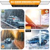 AUTOBOO 24"+22" Windshield Wipers with 12" Rear Wiper Blade Replacement