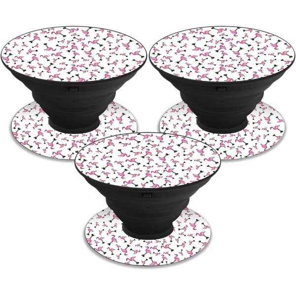 MightySkins Skin Compatible with PopSocket PopSocket - Cool Flamingo |