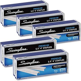 SWI35450 - Swingline S.F.4 All Premium Standard Staples (5-BOXES) by Swingline