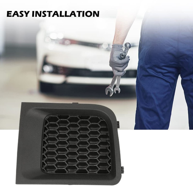 PIT66 Bumper Cover Grille, Compatible with 2015 2016 2017 Jeep