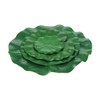 WILLBOND 12 Pieces 4 Kinds Artificial Lotus Leaves Floating Foam