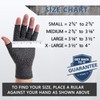 HENOTIC Arthritis Compression Gloves for Women Men, Anti-Slip Glue Dot