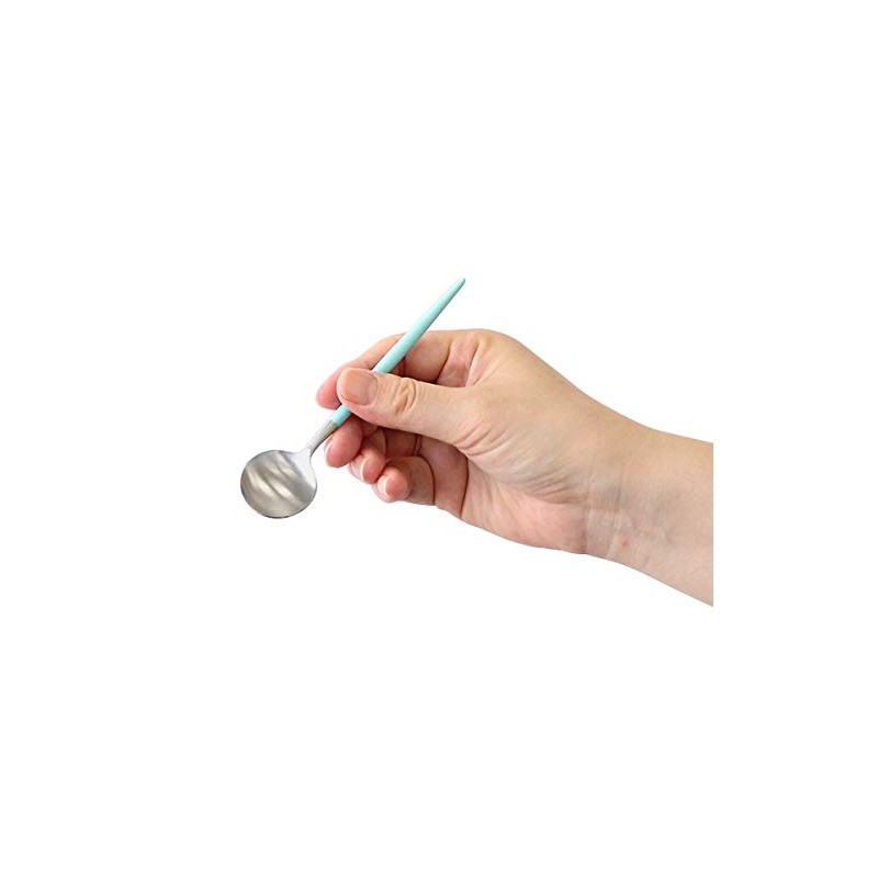 Cutipol GOA Turquoise Silver Teaspoon G011T