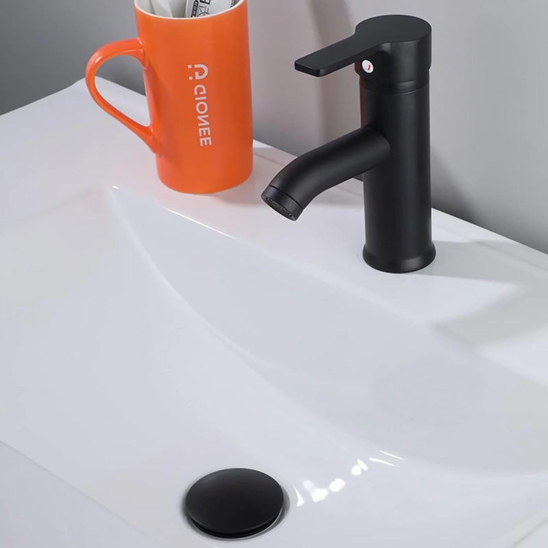 Universal Sink Drain Fitting Without Overflow Pop-Up Valve Washbasin Drain