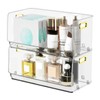 Taysisiter Acrylic Stackable Makeup Organizer, Vanity Makeup Holder Display Case,
