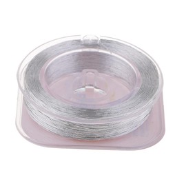 SM SunniMix Durable Nylon Wrap for Fishing Rods Guide Rings, Silver