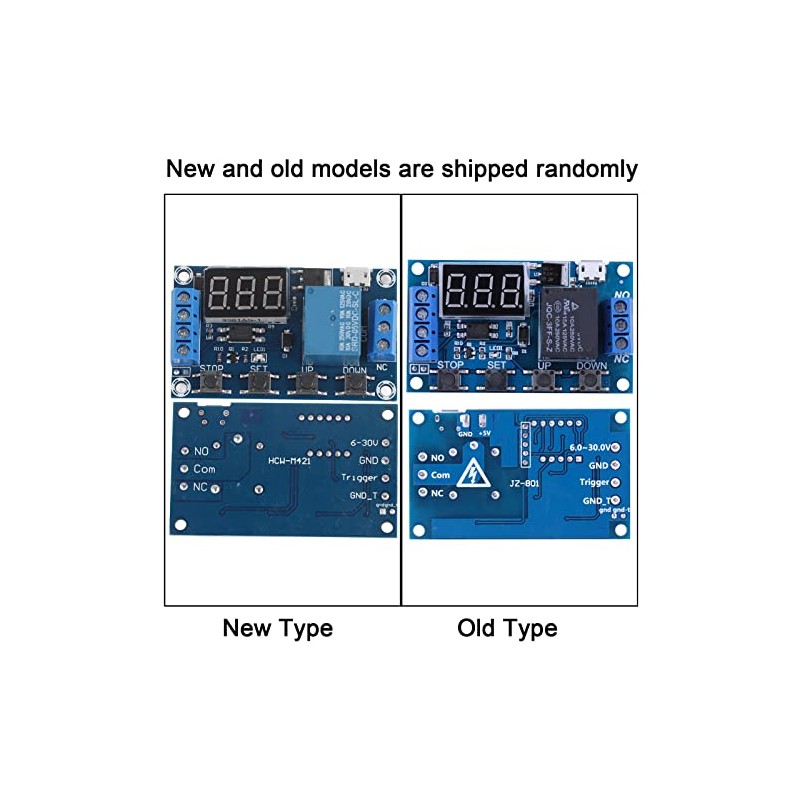 Timer Switch Module DC 6V~30V Trigger Delay On/Off Cycle Timer