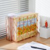 Y YOMA 6 Pack Decorative Hanging File Folders Letter Size