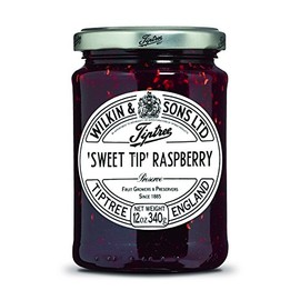 Tiptree Sweet Tip Raspberry Preserve, 12 Ounce Jars (Pack of 6)