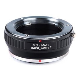 K&F Concept レンズマウントアダプター KF-SRM43 (ミノルタMD・MC│SRマウントレンズ → マイクロフォーサーズマウント変換)