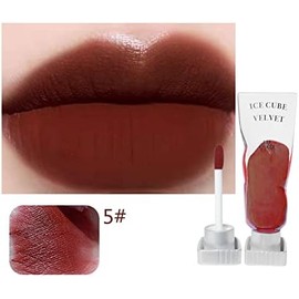 Brillo de Labios Mate, aplicador de Labios preciso de Larga duración para Labios 5