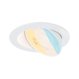 Paulmann 92253 EBL Set Aumus Swivelling 3-Stepdim LED 1x 750lm 2700-6500K 5W 230V Matt White