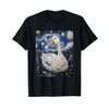 Funny Goose Duck - Van Gogh Style - Starry Night