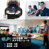 ELP 1600万画素 USBカメラ パソコン 小型 Webカメラ 広角 75度歪曲なしレンズ 4K USB