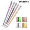DOCBLACK 6-in-1 Stainless Steel Chopsticks with Utensil Holder, Utensil Drying