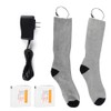 Heating Electric Rechargeable Winter Thermal Socks Soft Cotton Breathable SockEU