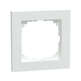 Merten M Pure Frame 1 Compartment, Active White, MEG4010 3625