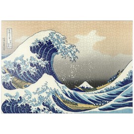 MyPuzzle The Great Wave Off Kanagawa - Iconic Japanese Art - Premium 1000 Piece Puzzle - MyPuzzle Special Collection by Havana Puzzle Company