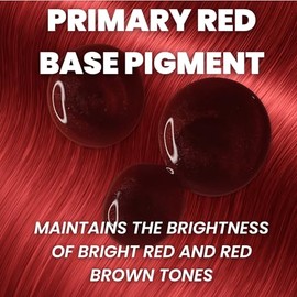 Pure Blends Hydrating Color Depositing Shampoo, Red, Bright Red and Red Brown Tones, 8.5 oz.