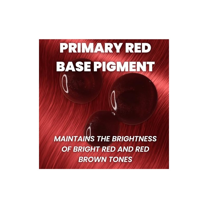 Pure Blends Hydrating Color Depositing Shampoo, Red, Bright Red and