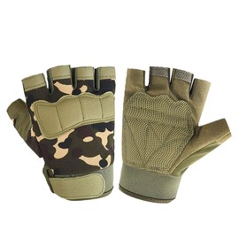 Kids Bike Gloves Half Finger Fingerless Cycling Mitten Non-Slip Workout Gloves for Outdoor Sports Training