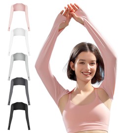 wakae Arm Cover, Cooling Sensation, UV Protection, Stay in Place, Women's, UV Protection, UPF 50+, Golf, Fishing, Outdoor, Sports, Tennis, Running, Bolero, Stays in Place, Outdoor Golf Wear, Sports,
