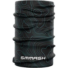 SMMASH Printed Multifunctional Scarf for Cycling Running Outdoor Training Mouth Guard Bandana Neck Warmer for Women Men Made in EU