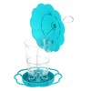 Bird Feeder Foldable Portable Terrace Bird Feeder for Outdoor Garden