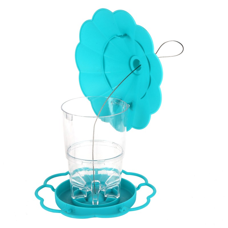 Bird Feeder Foldable Portable Terrace Bird Feeder for Outdoor Garden