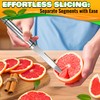 Reluen Stainless Steel Grapefruit Knife Curved Knife - Grapefruit Knife