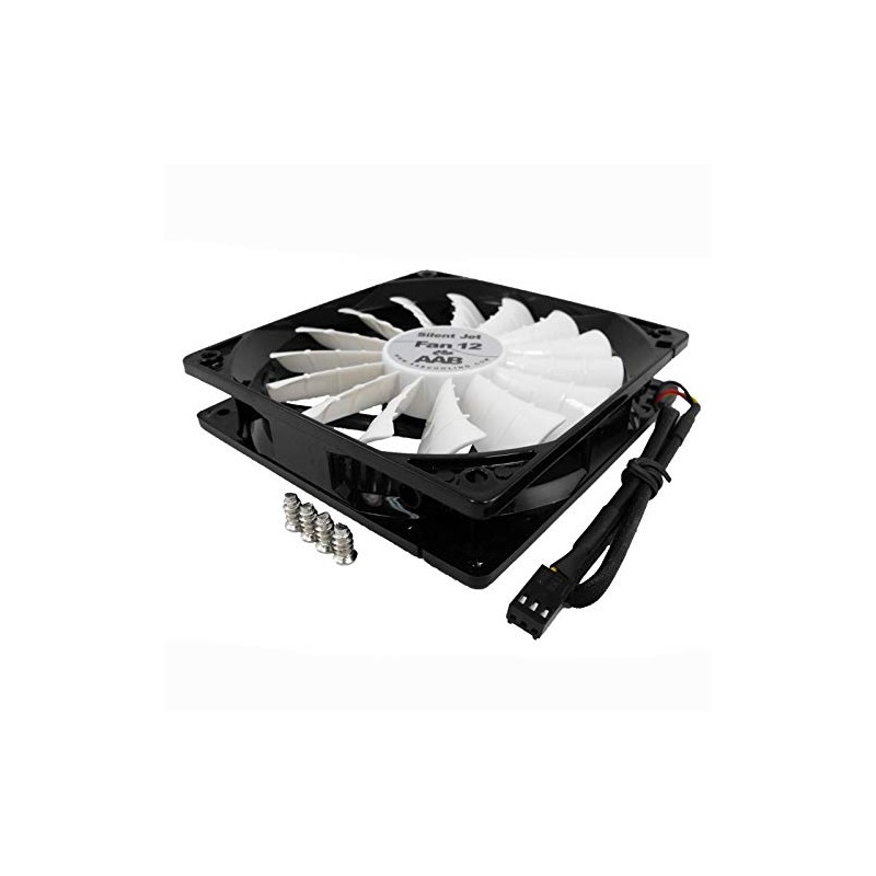 AABCOOLING Silent Jet Fan 12 - Quiet and Efficient 120