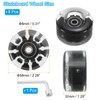 PATIKIL Roller Skate Wheels Set,8 Pack 58mm 82A Light Up