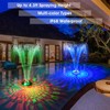 ChlorStar Upgraded Pool Fountain with Remote, 2025 Rechargeable Floating Pool