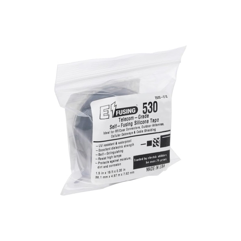 530 – High Performance Self-Fusing Silicone Sealing Tape for Coax