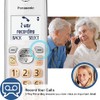 Panasonic - Teléfono inalámbrico con contestadora, Link2Cell Bluetooth, Asistente de