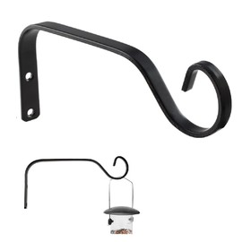 Metal Wall Hooks for Hanging Coats, Lanterns, Decorative Iron Hook for Solar Lights Hangers, Bird feeders, Rust Resistant Heavy Duty, Home Garden Decor Indoor & Outdoor (7.3)