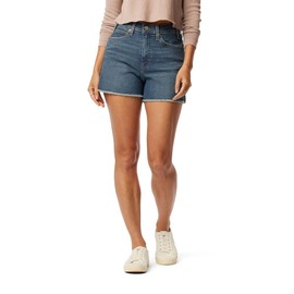 Levi Strauss Signature Gold Women's Heritage High Rise 3" Shorts (Available in Plus Size), Heavenly Blue, 22
