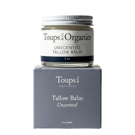 Toups & Co Tallow Balm – Unscented | Grass-Fed Tallow Balm for Face & Body | Fragrance-Free Daily Moisturizer | Minimal Ingredient Skincare | Essential Oil Free | 2 oz