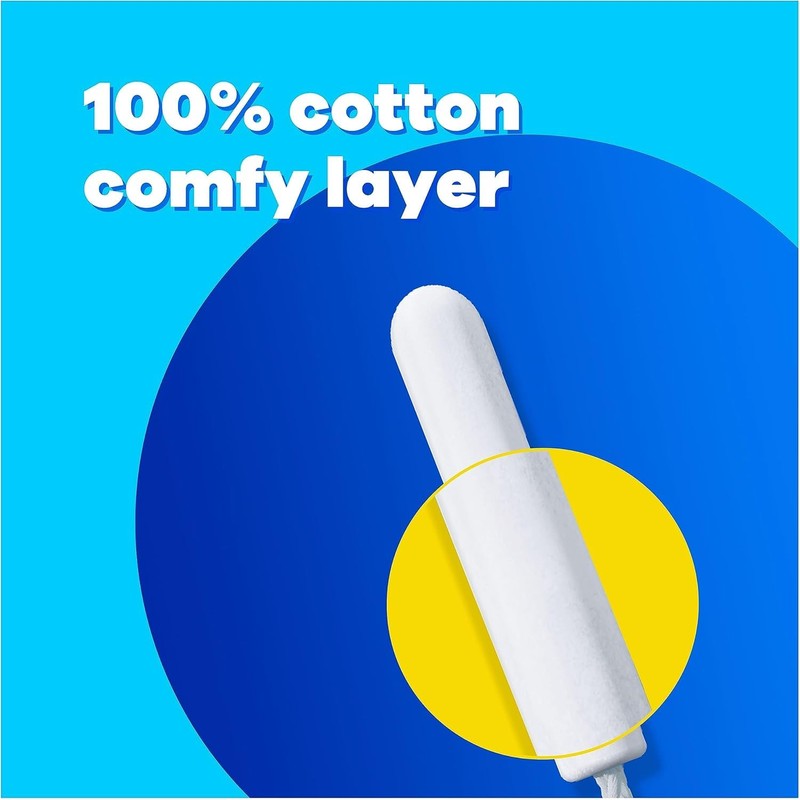 Regular Tampons with Cardboard Applicator – Pack of 2 (20