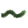 TAMCHIC Guía Guirnalda Navideña Verde Pino Flexible 30cm Ancho 2.75m