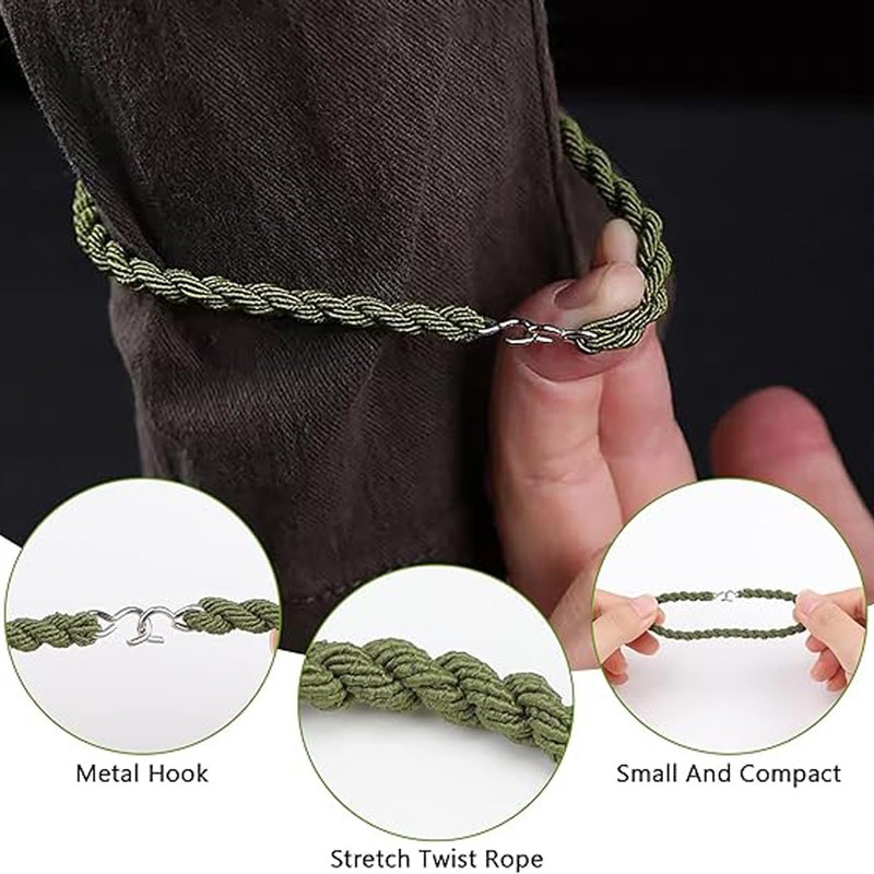 8PCS Elastic Boot Bands, Military Boot Straps, Elastic Boot Straps
