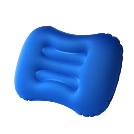 Ultralight Inflatable Camping Pillows for Adults, Compressible Compact Travel Inflatable Pillow, Comfortable Ergonomic Blow Up Air Pillow for Camping(Blue)