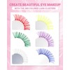 NAGARAKU Partial False Eyelashes, Dense Long Eyelashes, 3D Feel Up,