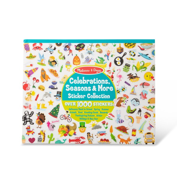 Melissa & Doug Sticker Collection Book: 1,000+ Stickers Seasons and Celebrations